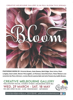 Bloom - Creative Melbourne Gallery, Derbyshire.